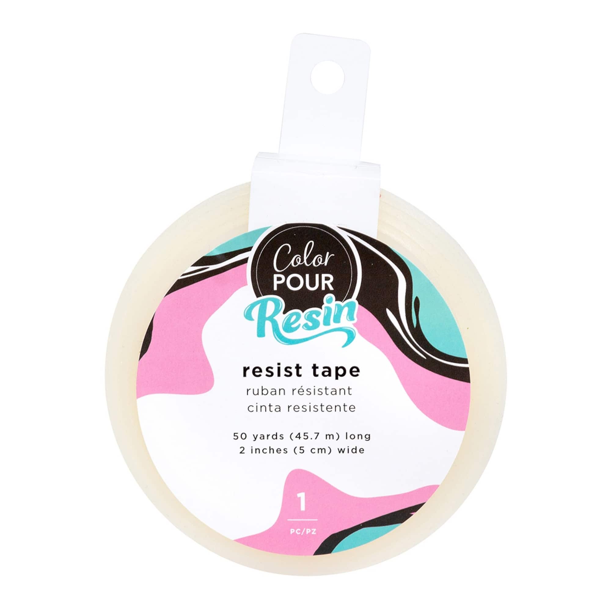 Color Pour 2" x 50yd. Resin Resist Tape